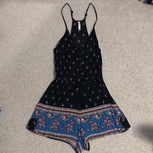 Patterned Romper